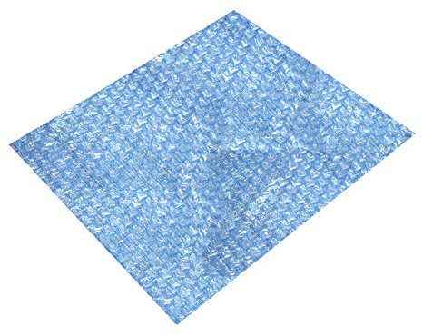 Hameio Bâche Solaire Piscine Rectangulaire - Pool Protection Bâche Solaire, Bache À Bulles Argent Protection Piscine pour Cadre Gonflable Piscine, Spa, Garder l'eau Au Chaud