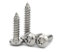 Qrity 50 STÜCKE M4x14mm selbstschneidende Schraube, Torx Flachkopfschrauben, Edelstahl Rundkopf Selbstbohrende Schrauben
