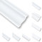 20 Meter Deckenleisten Styropor XPS Stuckleisten Abschlussleiste Decke Weiss 40X40 mm Zierprofile Styroporleisten Deckenleisten Zierleisten Sparpaket NM50