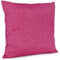 ANRO Kissenbezug Kissenhülle Kissen Sofakissen Zierkissen Deko Kissenbezüge Leinenoptik Fuchsia 40x40cm ohne Füllung