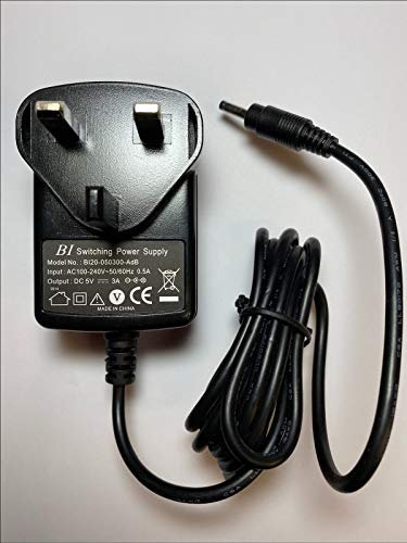 Replacement for 5V AC-DC Adapter Charger for Fusion5 T90B+ Pro Laptop Notebook