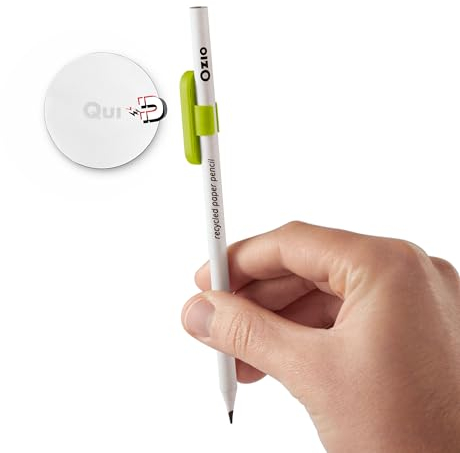 Ozio Magnetische Stifthalter, Kühlschrank Stifthalter, Magnet Bleistifthalter Clip, Schreibtisch Gadgets, Büro Zubehör, Lime
