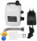 Pompa Booster 180 W ABS Pompa Booster Pressione Acqua Domestica per Doccia Lavello DC24V Spina UE AC100‑240V