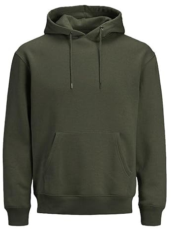 Vasego|Mens Plain long sleeve Hoodie Fleece Pull-Over|Soft and comfy Adult Top Sweatshirt Hoodies|Work and longe wear | Uni-Sex |