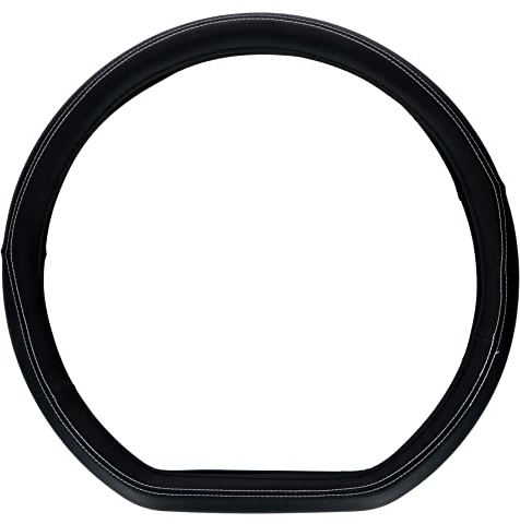 All Ride Lenkradbezug LKW - Lenker mit Durchmesser 44-46CM - Gummi - Anti-Rutsch Textur Schwarz
