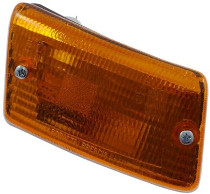 Blinker hinten rechts orange Halogen 12 V kompatibel mit Vespa PK XL 2 | Blinkleuchte hinten rechts, quadratisch, Kunststoff, Glasfarbe Orange; kompatibel mit VESPA PK 50 XL Plurimatic/Elestart