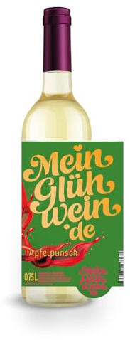 Glühwein in verschiedenen Sorten 0,75L - MeinGlühwein.de (Apfelpunsch)