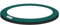 Baunsal® Trampolin Randabdeckung Ø 427 cm mit 30 cm breite in grün-schwarz und 20 mm dick uv-beständig reißfest Trampolin Ersatzteile Trampolin Schutzrand für das Trampolin Outdoor