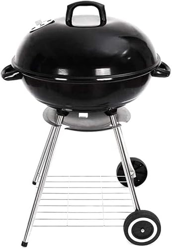 Runder Grill für den Außenbereich, Wildkohlegrill, Grillofen für den Innenhof, Gartengrill, geeignet für 5–15 Personen