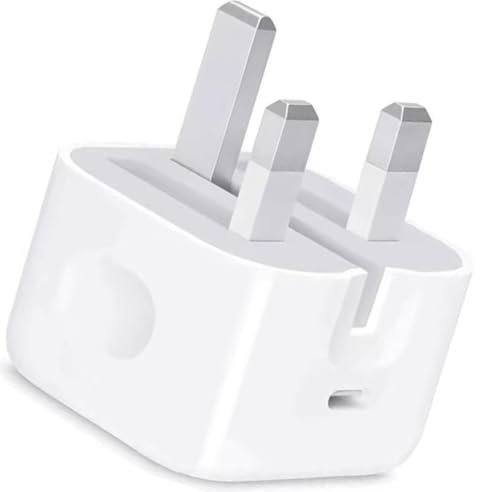 25W USB C Fast Charger Plug UK Power Adapter, Type C Charging Plug for iPhone 16 15 14 13 12 11 Pro Max XR XS, Samsung, iPad, Huawei