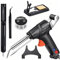 WPDUIODF Soldadores Portátiles 3 En 1 For Eliminar Óxido, Cortar Y Soldar, Herramientas De Soldadura Láser Industriales con Calentamiento Interno, Kit De Soldador Láser De Mano De 240 V(Black)
