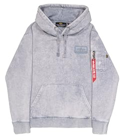 Alpha Industries Herren Back Print Hoodie Vintage Kapuzenpullover (1er Pack)