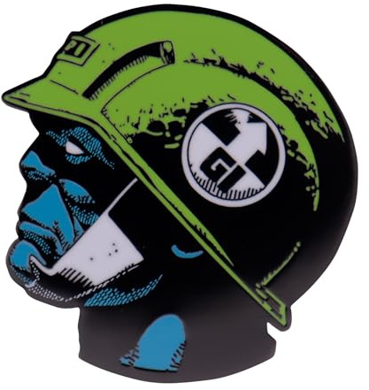 2000 AD Rogue Trooper GI Enamel Pin Badge - Numbered Collector's Edition
