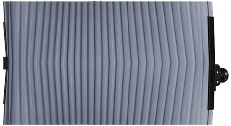 Parasol retráctil para parabrisas de coche, 18,11 pulgadas, protección solar, protección UV, extragrande, retractable para coche, parasol delantero y trasero, sol