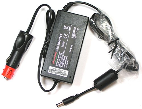 Adattatore di alimentazione CC per accendisigari auto, roulotte, camion, 12 V, 5 A (60 W), stabilizzatore di tensione, con spina di uscita BArrel da 2,5 mm/5,5 mm