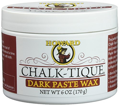 chalk-tique Dark Paste Wax – Dark Wax Polish – Not und verbessern Ihr Home Décor Kreide Paint Project – 6 Oz