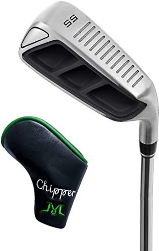 MAZEL Golf Chipper für Herren, Rechtshänder, 35, 45, 55, 60 Grad Edelstahlschaft
