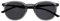 OPULIZE Met Lunettes de Lecture Solaire Monture Ronde et Mince Charnières à Ressort Verres Teintés Anti-Rayures Gris Transparente Hommes Femmes S60-7 +3.50
