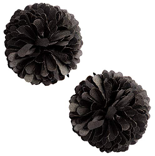 LOVE SHOES pinces à chaussures à fleurs noires I Broche bijoux chaussures élégants I Charms chaussures Smartclip