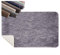 SCHEFFLER-Home Badezimmerteppich Grau-Silber 50x80 cm/Badvorleger rutschfest waschbar/hochwertige Badematte aus 100% Polyester/extrem saugfähiger, ultraweicher Badteppich