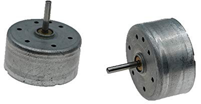 tooloflife 2 Pieces Mini Motor Electric Motor DC 1.5-9V 3500-7000 RPM Wireless Motor for DIY Toys, Scientific Experiments, Model Remote Control