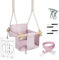 MAMOI® Babyschaukel, Baby schaukel Indoor, Kinderschaukel aus Holz, Holzschaukel für Kinder, Schaukeln für türrahmen, Swing, Kleinkinderschaukel ab 1 Jahr für Kinderzimmer