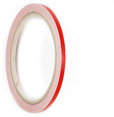 Auto Zierstreifen Rot Folie Folienstreifen Glänzend Autodekor Folie Pinstripes Red 4mm Rot