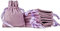 Soul Projekt [10 pezzi] Sacchetti regalo in velluto. Borse con coulisse per bomboniere, gioielli, matriomoni, dolcetti, Sacchetti di organza, Viola,Velvet Bags Purple 7x9cm x10