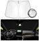 SHAOHAO Peugeot 3008 2016-2023 Parasol Plegable con Tejido Revestido de Plata Plegable protección UV y contra el Calor Parasol Peugeot 3008 Accesorios