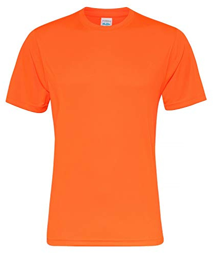 AWDis Just Cool JC020 Cool Smooth T-Shirt - Electric Orange - 3XL