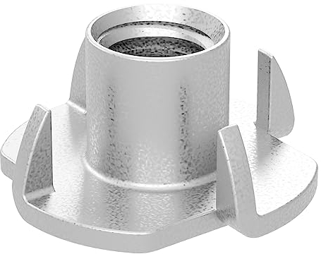SECCARO Einschlagmutter M10, Edelstahl V2A VA A2, Typ TSZ, 12 mm Länge, 20 Stück