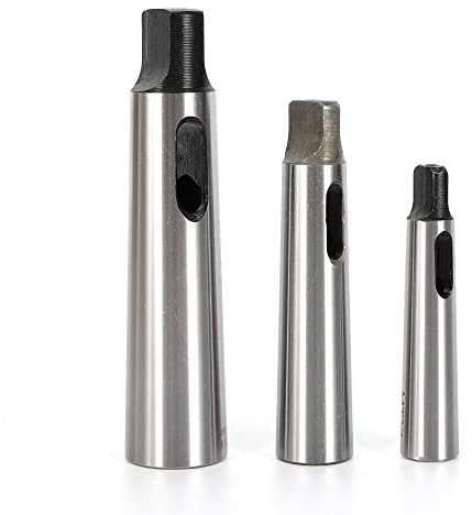 Reduzierhülse 3 Stück Konushülse Morsekegel Adapter MK4-3, MK3-2, MK2-1 Konushülse Adapter Set