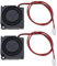 ECSiNG 2pcs 3010 Double Roulement à Billes Ventilateur Double Roulement à Billes Ventilateur Ordinateur DC Ventilateur de Refroidissement Accessoires Informatiques 30x30x10mm