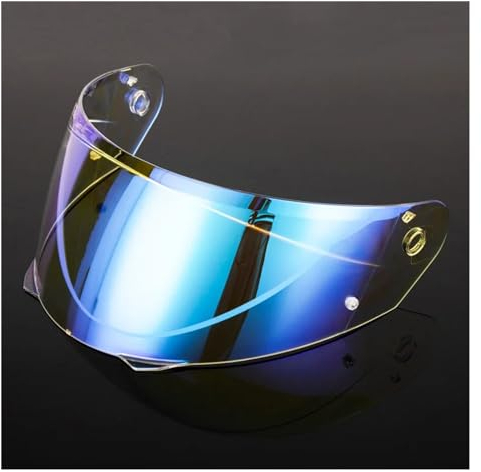SteFik Helmvisierlinse Compatible with H-JC HJ-33 I-90 Windschutzscheibe Motorradhelmzubehör Ersatzlinse Ersatzlinse,Motorradhelm, XK557
