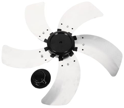 MAGICLULU 3pcs Replacement Fan Blades Metal Leaves Oscillating Fan Parts for Electric Supply