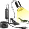 BrightArk Lampada riscaldante per rettili,Lampada per tartarughe con controllo della temperatura temporizzato,(Massimo 200W) E27 Lampada di riscaldamento, AC220-240V adatto, Senza lampadina