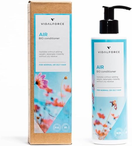 AIR.Conditioner für fettiges Haar. Natürliche Entwirrungstechnologie, fettfrei, Conditioner ohne Sulfate, silikonfrei etc. Conditioner für lockiges oder glattes Haar- Haarspülung |100% Toxic-Free
