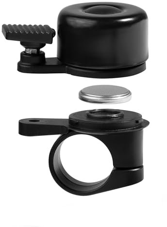 FindBell by TRAAG | integriertes Apple Find My-Tracking – OHNE AirTag | smarte Fahrradklingel mit Ortungsfunktion (Apple Find My, 31,8 mm)