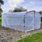 FRANCE SERRES - Serre de Jardin 12m² | Tunnel 4x3m | Bâche Thermique | ø32mm | 1 Porte sur Charnières