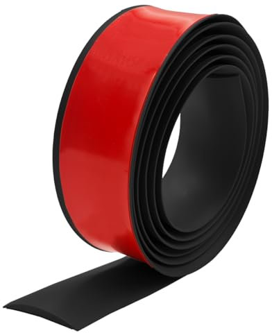 Floor Transition Strip 1.57(W) X6.56'(L) Self-Adhesive PVC Laminate Floor Cover Strips Flat Divider Strip for Joining Floor Gaps, for Tile/Wood/Laminate/Joins Gap