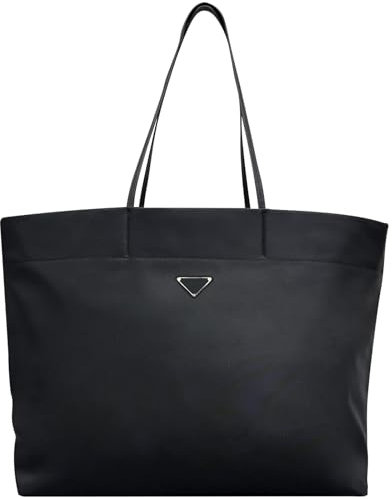 Lizbin Einkaufstasche für Frauen, Handtaschen für Frauen, Damenmode Handtaschen Tragetaschen, Tote Umhängetasche für Frauen, Schultertaschen Handtaschen mit oberem Griff (Schwarz)