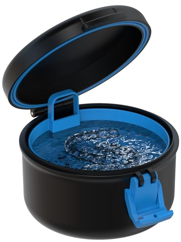 BVN zahnschutz reinigungsbox zahnspange zahnschutz boxen zahnersatz dose Prothesenreinigungsetui (Schwarz + Blau)