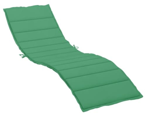 DOUSMHII Stuhlkissen, dunkelgrün, mit Blättern, Oxford-Stoff, Sonnenbadkissen, Sitzkissen für Gartenstühle, Terrasse, Innenbereich, Außenbereich, 200 x 60 x 3 cm