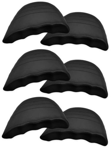AHQiZFX Lot de 3 paires de semelles intérieures pour chaussures trop grandes, semelles de remplissage d'orteils, rembourrage de l'avant-pied, réducteur de taille de chaussures, pour soulager la