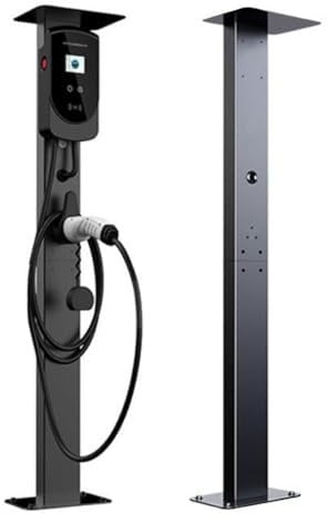 LOTHID Wallbox Stand Standmontagepfosten Standsäule für Wallbox Ladestationen für Elektroautos,schützt Ihren Lader, Größe: 130cm x 28cm x 21cm