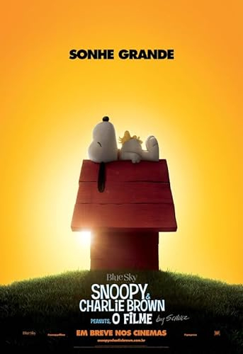 Poster Snoopy Charlie Brown Peanuts O Filme, A5, Wandkunst, Heimdekoration, Filmposter, Leinwand, Film, Kino, Retro, Vintage, Kult, klassisch, Nostargic, Saga, moderner Nachdruck, wir drucken jedes