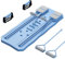 HHGDS Faltbares Pilates Reformer Board Mehrzweck Ab Core Trainer für Heimtraining Blaue Farbe