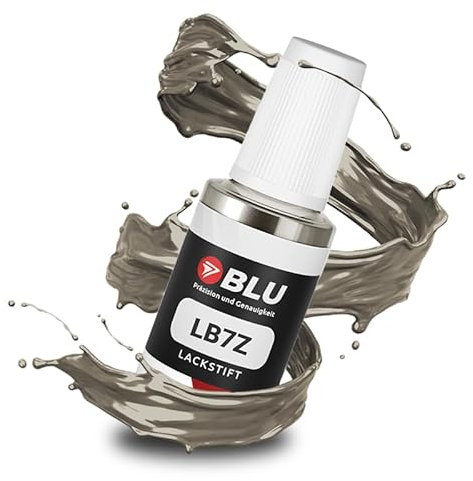 BLU Auto Lackstift Silber kompatibel für VW LB7Z Silber SATINSILBER | Auto Lack Reparatur Ausbesserungslack