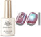 Born Pretty Cat Magnetic Eye Gel Jelly Glitter UV Nagellack Transluzentes Lila Silber Gel Nagellack Maniküre und Nagelkunst DIY zu Hause
