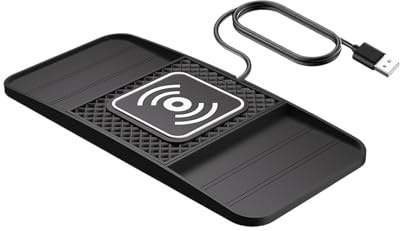 Drahtlose Ladeplatte - Portable Non-Slip Car-Handy-Ladegerät, Kompaktes Reisezubehör | Schnellladepad Mit Oberfläche für Telefone Earphones Limousinen SUVS RVS Road Trip Sales Repräsentativ